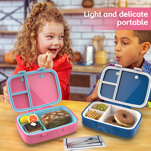 Lonchera Bento <span class=keywords><strong>Aohea</strong></span> con Logotipo Personalizado, Apta para Alimentos, Hermética, Portátil, Apta para Microondas y Lavavajillas, para Niños - Product Image 1