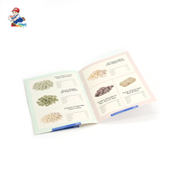 Service d'impression personnalisé écologique et professionnel, conception de mini-flyers colorés en kraft, catalogue, brochure d'entreprise, livre