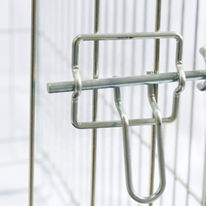 Venta al por mayor profesional de malla de alambre soldado con autógena galvanizado jaula de perro para <span class=keywords><strong>mascotas</strong></span> tienda y a casa - Product Image 4