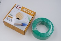 Kabel Listrik Tembaga Padat Fleksibel 1.5mm2 Berisolasi PVC Harga Grosir Kustom, IEC untuk Penggunaan Udara