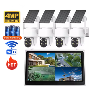 ชุดกล้องวงจรปิด NVR แบบไร้สาย 4MP HD 4CH 8CH PTZ พร้อมระบบจดจำใบหน้า กล้องโซลาร์เซลล์  พร้อมบริการจัดเก็บข้อมูลบนคลาวด์ฟรีสำหรับขายส่ง - Product Image 2