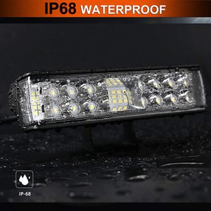 Liwiny 30w Led Light Work Light accessori fuoristrada 4x4 Led Combo Beam fendinebbia per Jeep Truck <span class=keywords><strong>Lada</strong></span> Niva Atv Boat Utv <span class=keywords><strong>Auto</strong></span> 12v - Product Image 3