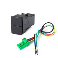 Le plus récent Isuzu Dmax 12V 3A marche-arrêt LED bleu double bouton-poussoir pour Isuzu D-MAX/BT-50 (2020 +) et MU-X (2021 +)