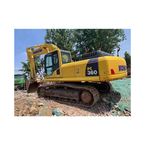 Pelleteuse d'occasion KOMATSU Pc360-7 36 tonnes pelleteuse d'occasion de haute qualité machine de construction originale dans la cour de Shanghai - Product Image 1