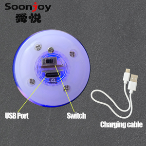 Bastoncini LED Stroboscopici per Giocoleria - Accessori Luminosi per Spettacoli Circensi e Performance sul Palco - Product Image 4