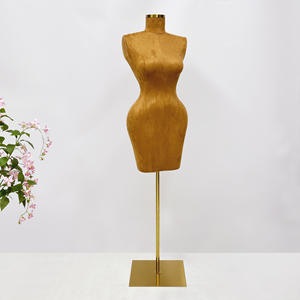 Maniquí Femenino con Pinzas, Recubierto de Tela, Busto Grande, Parte Superior del Cuerpo, <span class=keywords><strong>para</strong></span> Exhibición en <span class=keywords><strong>Escaparates</strong></span>, Maniquí de Modista, Tienda, Cadera Grande, Mujer - Product Image 3