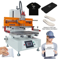 Machine d'impression sérigraphique semi-automatique monocouleur 30*50 pour gobelets en plastique, sacs en papier, logo, équipement d'impression