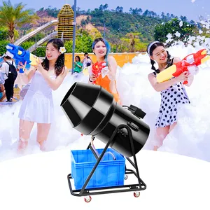 Großhandel Party Schaummaschine künstliche Schneeschneeschneidung Sprühmaschine 360-Grad-Bewegungskopf Hersteller Schneeschneidungsschaummaschine