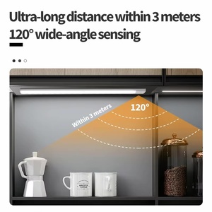 Luci per Armadio JIANGYU di Alta Qualità, Ricaricabili USB con Sensore di Movimento PIR, Illuminazione Intelligente a Lunga Durata per Casa e Guardaroba - Product Image 5