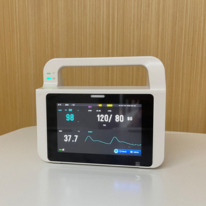 렌지 중국 휴대용 LCD 디스플레이 다중 파라미터 혈압 동물 애완동물 휴대용 생체 신호 최저가 수의학 모니터 CE - Product Image 2