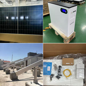 Kit completo de fase dividida estándar de EE. UU. Panel solar 10kw fuera de la red Batería solar híbrida Casa Sistema solar <span class=keywords><strong>Comprar</strong></span> para energía doméstica - Product Image 4