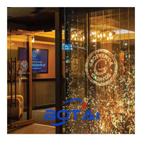 Botai Haute Luminosité Intérieur P3.91-7.8 Fixe Chine Verre TV Rideau Prix Vidéo Mur Panneau Transparent LED Écran D'affichage
