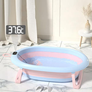 Vasche da bagno pieghevoli per bambini in plastica di nuovo Design vasche da bagno portatili profonde per il bagno e la doccia del bambino - Product Image 2