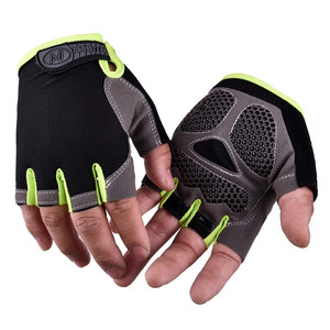 Guantes Deportivos de Ciclismo Antideslizantes y Antitranspirantes para Hombre y Mujer, Medios Dedos, Transpirables, Antichoque, Venta al Por Mayor - Product Image 1