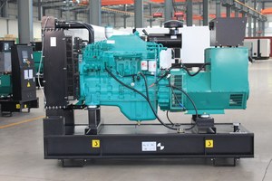 Para Cummins 4B3.9-G12 Grupo electrógeno silencioso 25kw con alternador Leroy Somer Marco abierto de arranque automático - Product Image 3