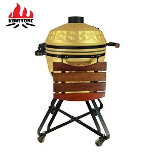 KIMSTONE Horno de Barbacoa de 24 Pulgadas, Parrilla para Pizza, Ahumador de Carbón, Kamado, <span class=keywords><strong>Asador</strong></span> de Carbón, Parrilla Comercial para Interiores, Parrilla China - Product Image 2