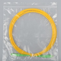 Cable de Conexión de Fibra Óptica Monomodo Simplex SC/APC FTTH G652D de Baja Pérdida de Inserción para Telecomunicaciones y Centros de Datos