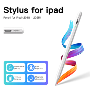 Envío Gratuito, Lápiz Óptico Alternativo al <span class=keywords><strong>Apple</strong></span> <span class=keywords><strong>Pencil</strong></span>, Carga Rápida, Rechazo de Palma, Servicio OEM/ODM, <span class=keywords><strong>Mejor</strong></span> Calidad, Lápiz Óptico para iPad - Product Image 1