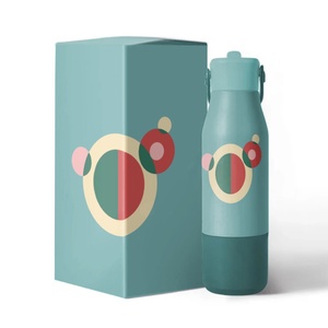 Custom Logo 500ml/700ml BPA-Free Stainless <b>Steel</b> Water <b>Bottle</b> for Kids Double Wall with School for Straw Lid for Camping - Product Image 6