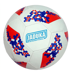 Balón de Fútbol de Cuero Ecológico de Alta Calidad, Tamaño 5, Fabricante de Balones de Fútbol, Cosido a Máquina 2025 - Product Image 1