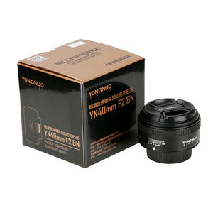 Objectif YONGNUO 40MM F2.8 pour appareil photo Nikon avec port USB, léger, standard, à mise au point automatique/manuelle AF/MF, objectif YN40mm - Product Image 5