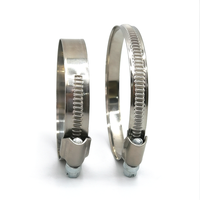 Vente directe usine – Collier de serrage en acier inoxydable de type allemand DIN3017, non perforé, à vis sans fin, pour raccord de tuyau de voiture