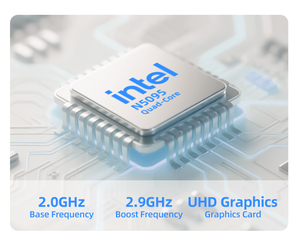 มินิพีซี New Celeron N5095 DDR4 M.2 2280 พร้อมพอร์ต Type-C สำหรับเล่นเกมส์ คอมพิวเตอร์ตั้งโต๊ะขนาดเล็ก เหมาะสำหรับธุรกิจ สำนักงาน และการทำงาน รุ่น D3-N5095 New YCTipc Mini PC - Product Image 4