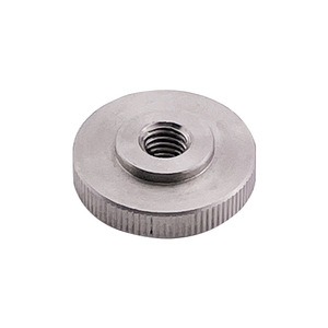 Stainless Steel Hand Tightening Knob Cap P-1012S Solid Knurled Through Hole Industrial Handle - Product Image 4