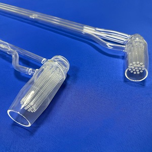Quemador de Cuarzo Fundido Personalizado OEM, Quemador de Cuarzo de Alta Transmitancia para Procesos <span class=keywords><strong>OVD</strong></span> y VAD - Product Image 4