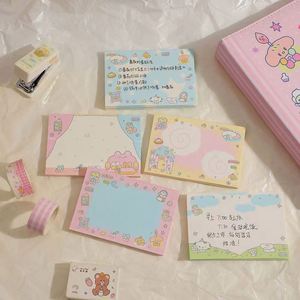 Bloc de Notas de Hojas Sueltas con Diseño de Dibujos Animados - Organizador Creativo para el Aprendizaje y la Oficina, Ideal para el Regreso a Clases - Product Image 5