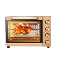 Four électrique professionnel 45L pour restaurant et cuisine domestique, 1700W, en acier inoxydable avec double vitrage – Meilleur prix