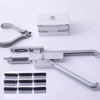 Machine à extensions capillaires manuelle Vividion 6D 1ère génération de haute qualité, 10 rangées, connecteur de cheveux naturels, outil professionnel pour salon