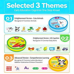 Jeu de cartes DHA pour enfants, jeu interactif parent-enfant pour trouver les paires, jeu éducatif pour développer la concentration - Product Image 2
