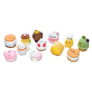 Lapin tasse à <span class=keywords><strong>café</strong></span> fraise crème gâteau Chef lapin Matcha gâteau lapin <span class=keywords><strong>beignet</strong></span> Flatback résine breloques pour Slime étui Mobile porte-clés - Product Image 1