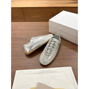 Zapatillas de entrenamiento alemanas para mujer 2026, estilo retro con bloques de color de espuma, planas, con cordones, informales, versátiles, de punta redonda, genuinas, para otoño. - Product Image 5