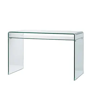 Factory Customization Transparent Home Office Furniture Acrylic Home Office Console Table Luxury Clear Bedroom Vanity Table