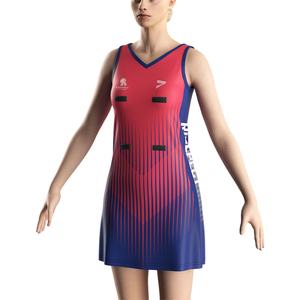 Venta al por mayor de ropa deportiva Dry-Fit para gimnasio, faldas de tenis de competición, plantillas para faldas de netball y vestidos de netball lisos. - Product Image 5