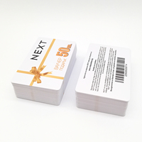 Tarjetas de Fidelización y Recompensa de Plástico con Impresión CMYK a Todo Color Personalizadas con Impresión de Código de Barras Único