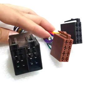 <span class=keywords><strong>Adaptateur</strong></span> universel de faisceau de câblage <span class=keywords><strong>ISO</strong></span> en PVC femelle mâle pour <span class=keywords><strong>autoradio</strong></span> compatible Volkswagen FAKRA Chrysler BMW Skoda - Product Image 3