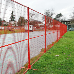 Nhà máy địa phương bán tốt Canada kim loại chất lượng tốt bán buôn đáng tin cậy tạm thời chu vi hàng rào cho các dự án ngoài trời trên - Product Image 5