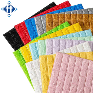 Home Decoration <strong>Brick</strong> 3D <strong>Foam</strong> Wallpaper - Product Image 4