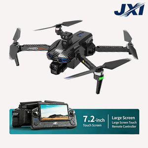 Drone GPS 4K à vision nocturne avec moteur brushless amélioré, photographie <span class=keywords><strong>a</strong></span>érienne professionnelle en basse lumière et contrôleur à écran 7,2 pouces - Product Image 1