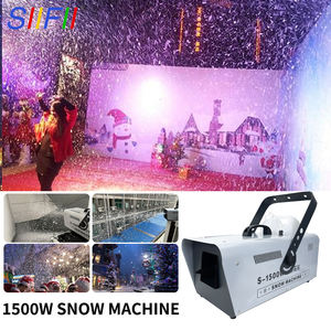 Machine à neige DMX de haute qualité 1500W pour concert, événement, fête, studio, mariage, scène, effets spéciaux - Product Image 1