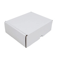 LOW MOQ Corrugado Reciclable Logo Rosa Embalaje de regalo Zapatos Caja de ropa Papel Postal Mailer Cajas de envío para pequeñas empresas