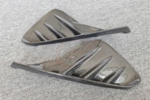 Style technologique, garniture de pare-chocs avant en fibre de carbone, garniture de phare pour <span class=keywords><strong>Porsche</strong></span> <span class=keywords><strong>Taycan</strong></span>, état neuf, <span class=keywords><strong>prix</strong></span> bas - Product Image 4