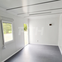 Maison préfabriquée intelligente modulaire extensible résistante aux ouragans et ignifuge PTH