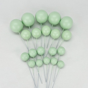 Gold and Silver Cake Decorative <b>Ornaments</b> Colorful Balls Birthday Cake Decorative Ball - Product Image 4