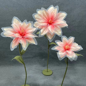 1.2M/1.4M/1.7M all'ingrosso fiori giganti decorazione di nozze oggetti di scena celebrazione forniture di sede di piombo strada layout grandi fiori di schiuma. - Product Image 5