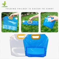 Sachet d'Emballage Alimentaire et Boissons Sans BPA, 2.5L 3L 5L, Transparent, pour Liquides, avec Bec Verseur et Poignée