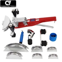 Kit de pliage manuel industriel CT-999RF pour tuyaux de cuivre de réfrigération CVC, outils de pliage de tubes à 90 degrés pour diamètres de 6 à 22 mm